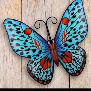 Metal Butterfly Wall Art
